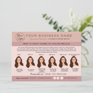 Kaart Eyebrow Microblading Aftercare Instructions