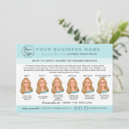 Kaart Eyebrow Microblading Aftercare Instructions