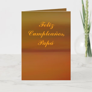 Kaart - Feliz Cumpleaños - Papá