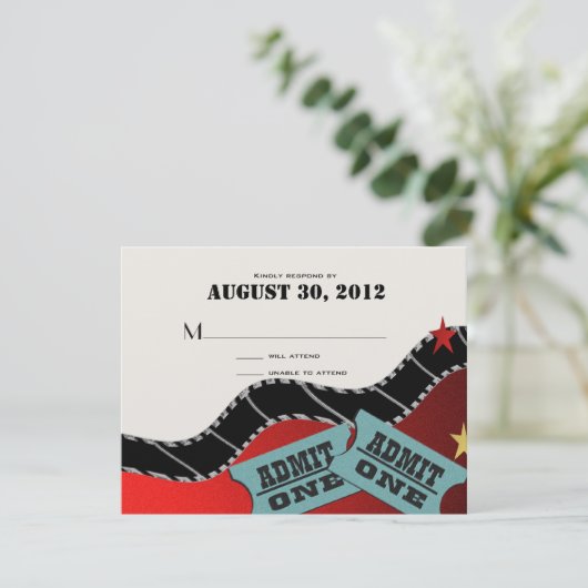 Kaart Filmthema beantwoorden (Staand voorkant)