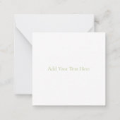 KAART FLAT NOTE: ROZEN NOTITIEKAARTJE (Achterkant)