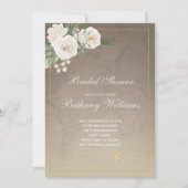 Kaart Floral Bridal Shower (Voorkant)