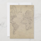 Kaart Floral Bridal Shower (Achterkant)