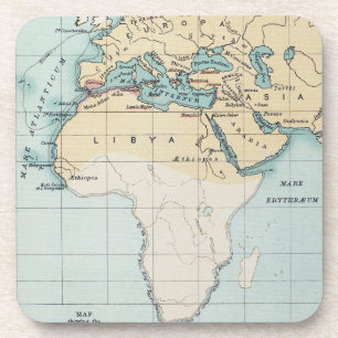 KAART: FOENICIAN EMPIRE BIER ONDERZETTER