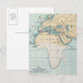 KAART: FOENICIAN EMPIRE BRIEFKAART (Voorkant / Achterkant)