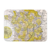 KAART: FRANKRIJK MAGNEET (Horizontaal)