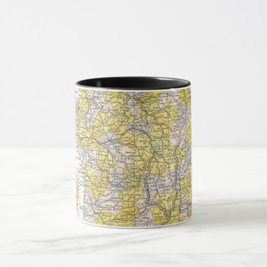 KAART: FRANKRIJK MOK (Midden)