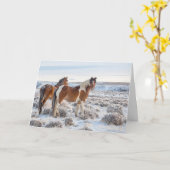 kaart "Frozen Dawn" (Gele Bloem)