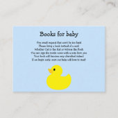 Kaart gele Duck Baby Book Enclosure (Voorkant)