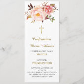 Kaart gepersonaliseerde bevestiging (Voorkant)