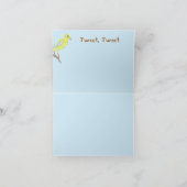 Kaart gevouwen noot : Canarische (Binnen)