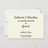 kaart Griekenland (Achterkant)