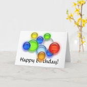 Kaart - Groeten - Verjaardbellen (Gele Bloem)