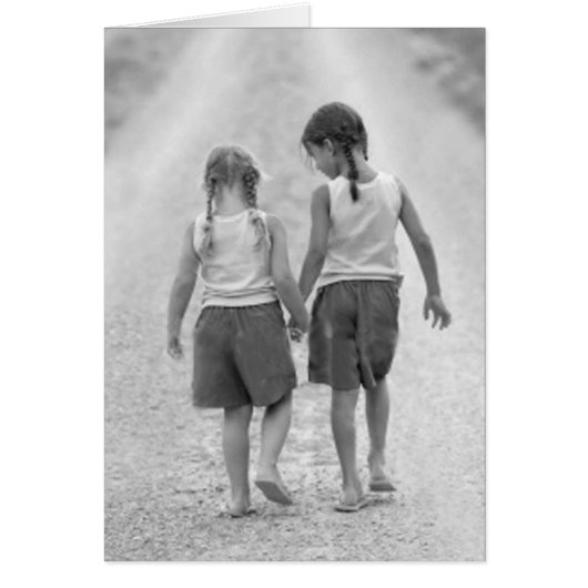 Kaart groeten - Vriendinnen (Voorkant)