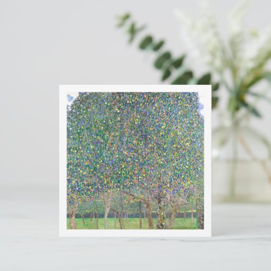 KAART : GUSTAV KLIMT : PEAR TREE 1903 (Staand voorkant)