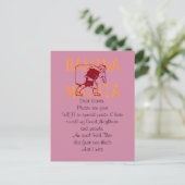 Kaart Hakuna Matata Beste Santa Post (Staand voorkant)