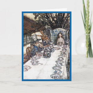 Kaart: Het gekke Theekransje van de Hoedenmaker - Kaart