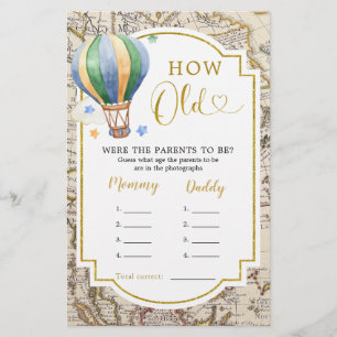 kaart heteluchtballon hoe oude ouders