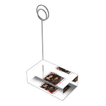 Kaart Houder Wit (Huis van Tudor)RFPMDesigns©️2024