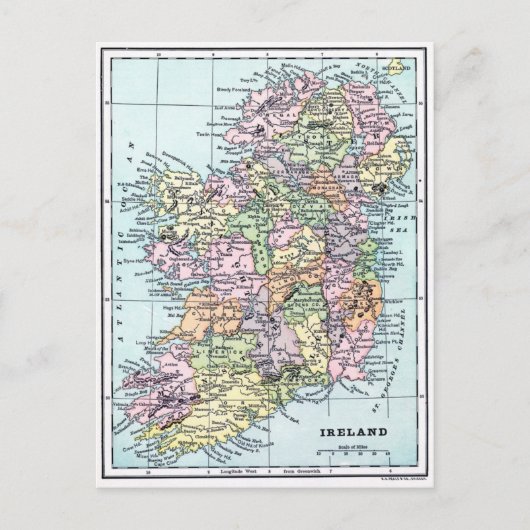  kaart - Ierland (Voorkant)