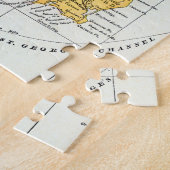 KAART: IERLAND, c1890 Legpuzzel (Zijkant)