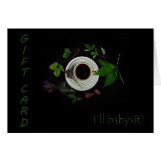Kaart, ik zal Babysit.