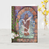 kaart inspirerende Vrede door St. Franciscus (Gele Bloem)