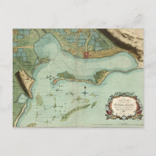 KAART: JAMAICA, 1756 BRIEFKAART