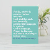 Kaart katholieke prijsopgave (Staand voorkant)