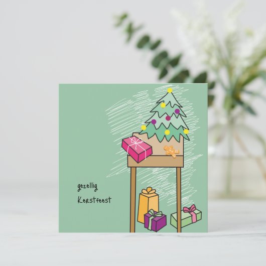 kaart Kerst (Staand voorkant)