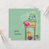 kaart Kerst (Voorkant / Achterkant in situ)