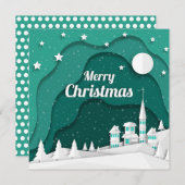 Kaart kerstavond (Voorkant / Achterkant)