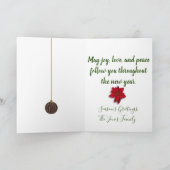 Kaart kerstboomfoto (Binnen)