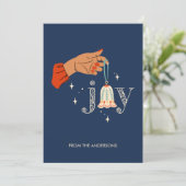 Kaart kerstfeestdag (Staand voorkant)