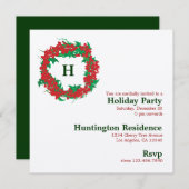 Kaart kerstfeestdag (Voorkant / Achterkant)