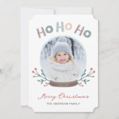 Kaart kerstsneeuw Wereldbol (Voorkant)