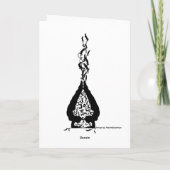 Kaart Kerstyoga (Achterkant)