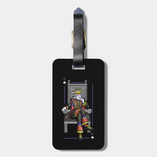 Kaart King Bagagelabel (Achterkant verticaal)