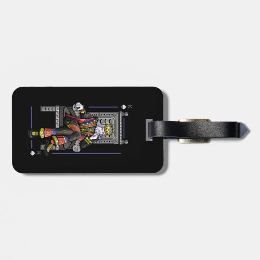 Kaart King Bagagelabel (Achterkant horizontaal)