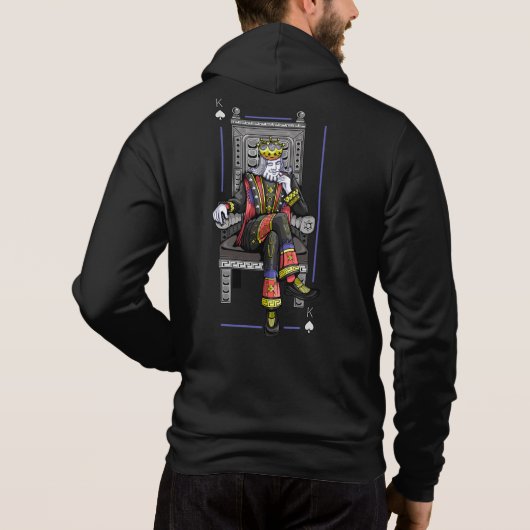 Kaart King Hoodie (Achterkant)