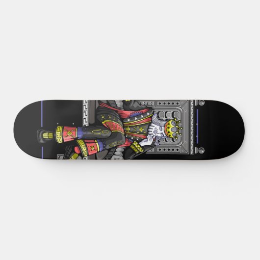 Kaart King Skateboard (Horizontaal)
