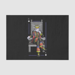 Kaart King Tissuepapier