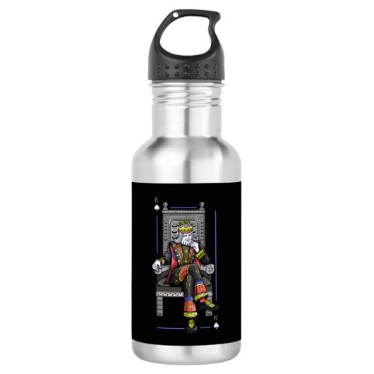 Kaart King Waterfles (Voorkant)