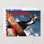 KAART KK4NQQ QSL (Voorkant / Achterkant)