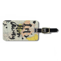  kaart koele wegrijdende reistypografie