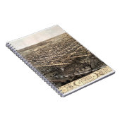  kaart Kokomo-Indiana Notitieboek (Rechterzijde)