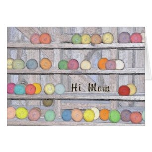 Kaart, kondiging, New Baby Girl aan mama