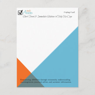 Kaart kopiëren voor ADHD