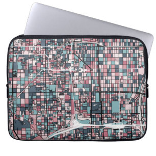 Kaart Kyoto Japan Laptop Sleeve
