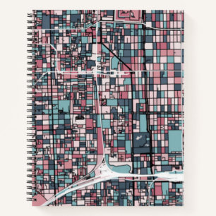 Kaart Kyoto Japan Notitieboek